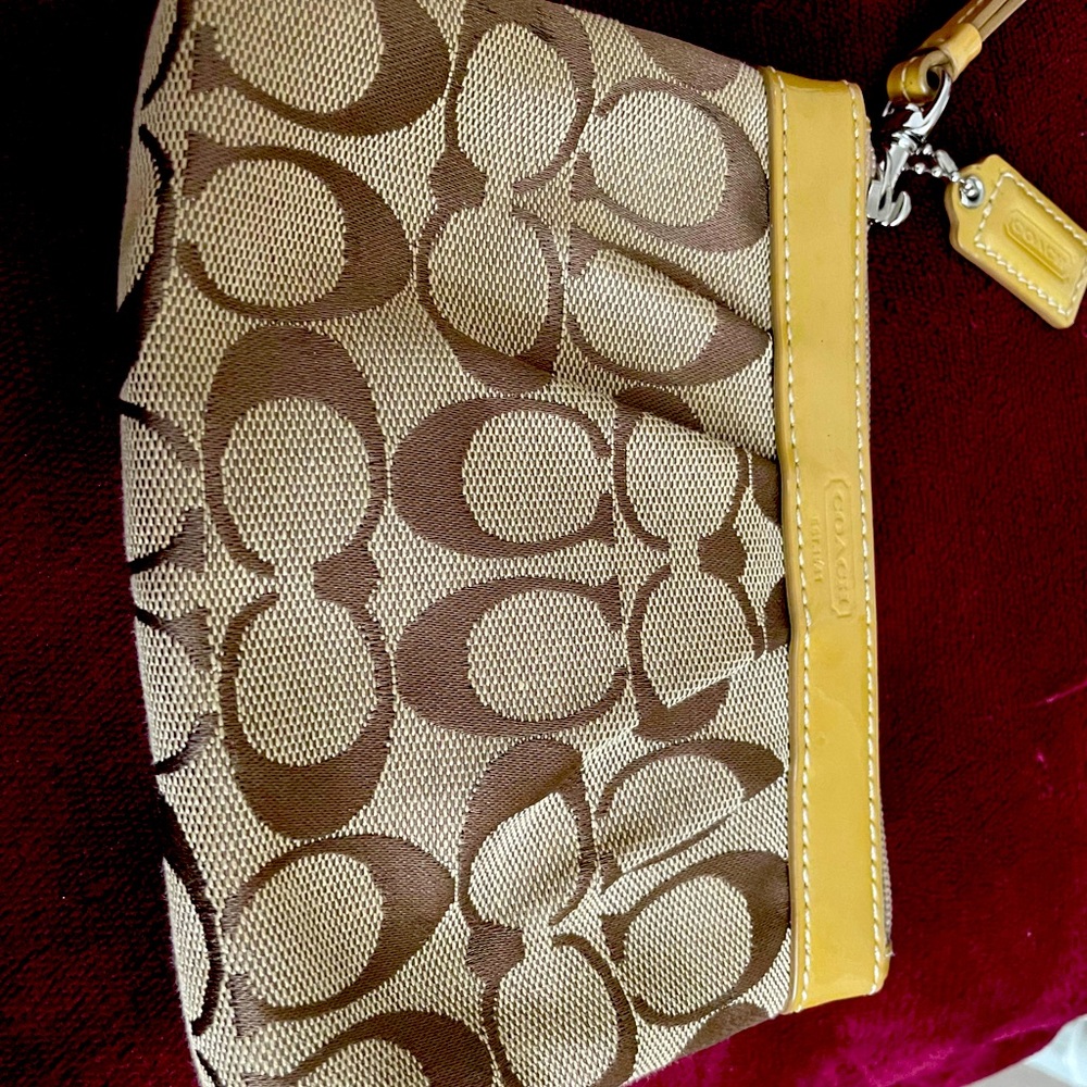 Coach wristlet
